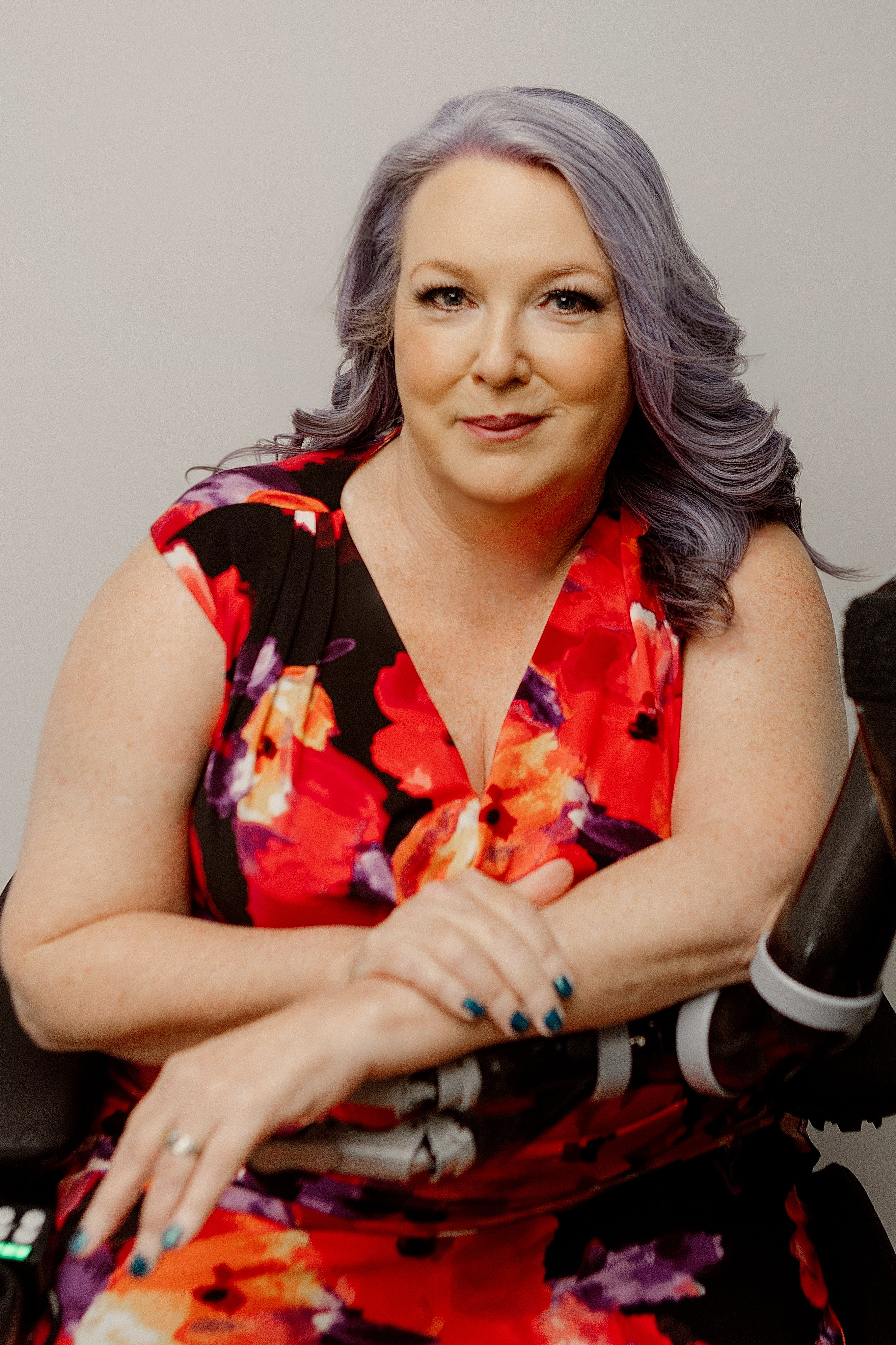 Badass Bitch on a Power Wheelchair