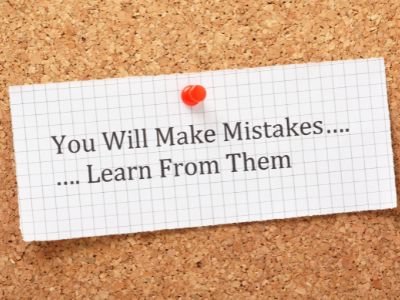 Learn from mistakes to improve decision making