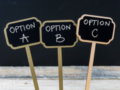 Have multiple solutions when problem solving as a contingency plan
