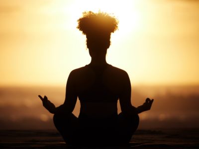 be present and don't worry about the past or future