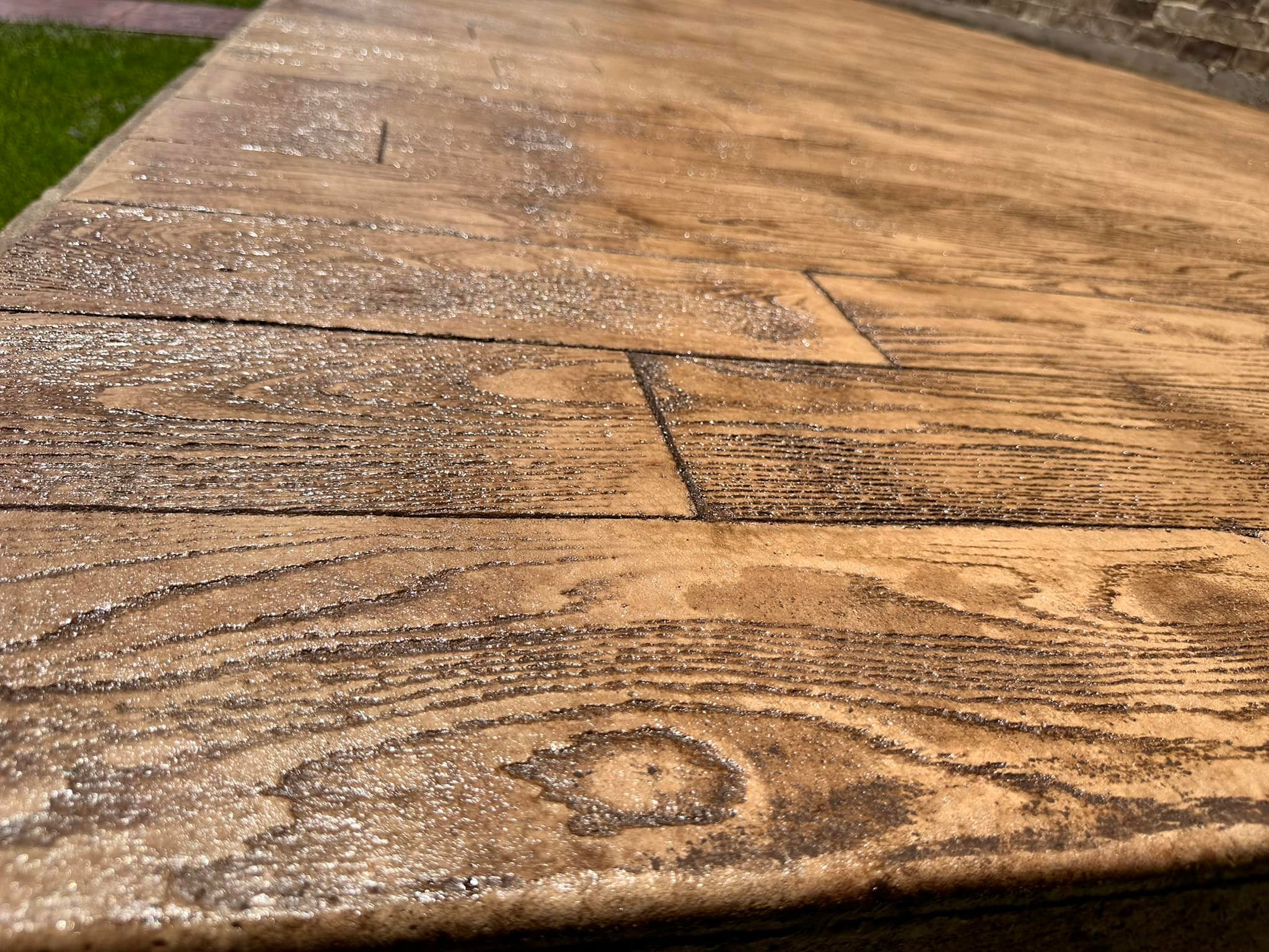 What is the most cost effective concrete patio?