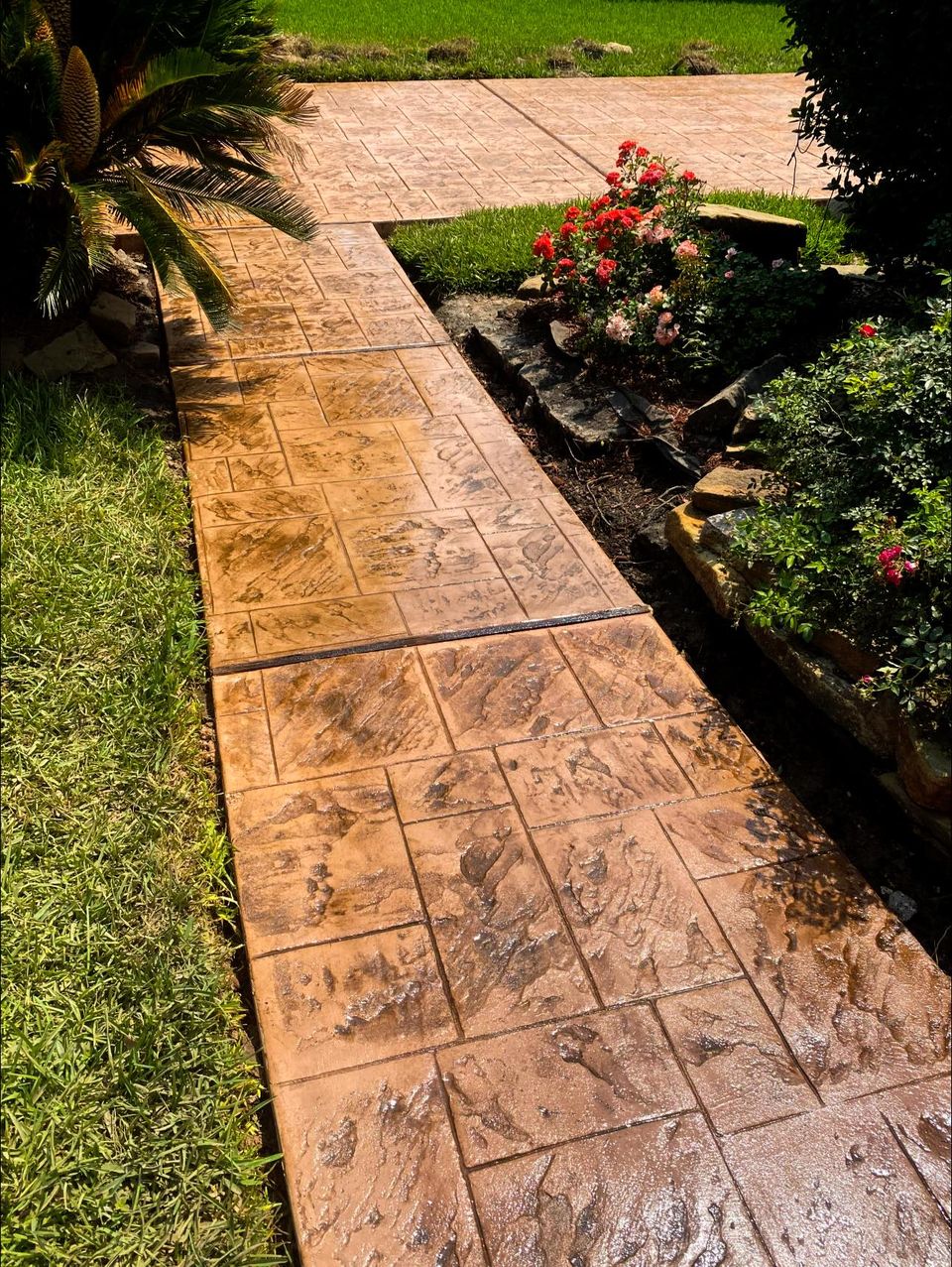 What is the most cost effective concrete patio?