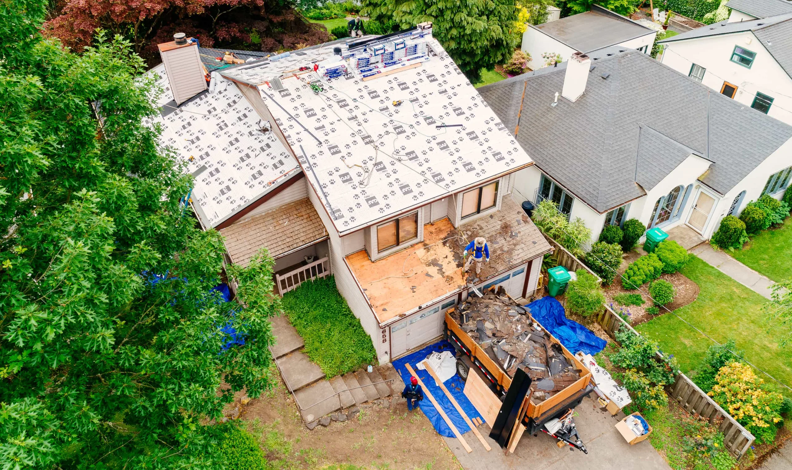Did you know? The average residential roof has over 10,000 individual shingles!