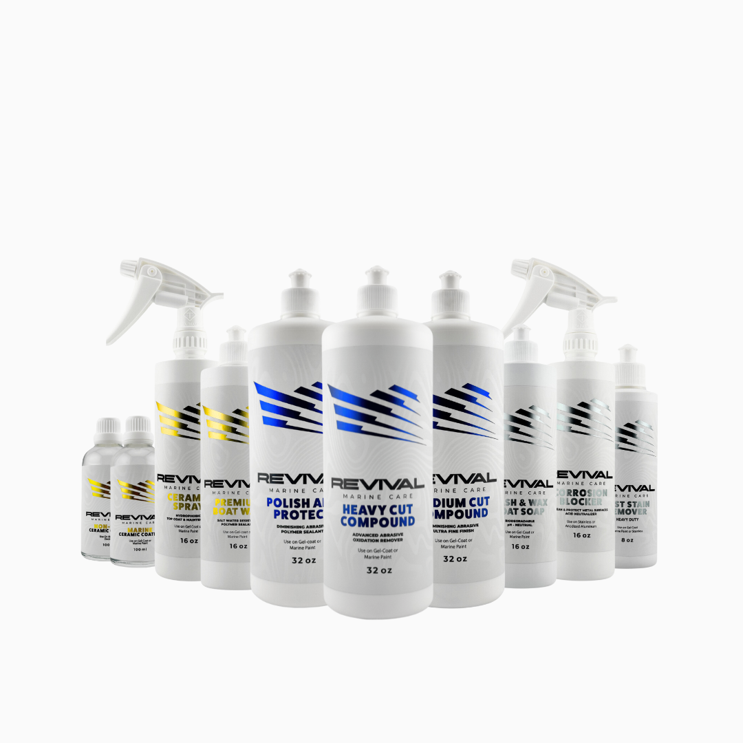 Revival Marine Care Heavy cut oxidation removal Revival Marine Care Heavy cut oxidation removal