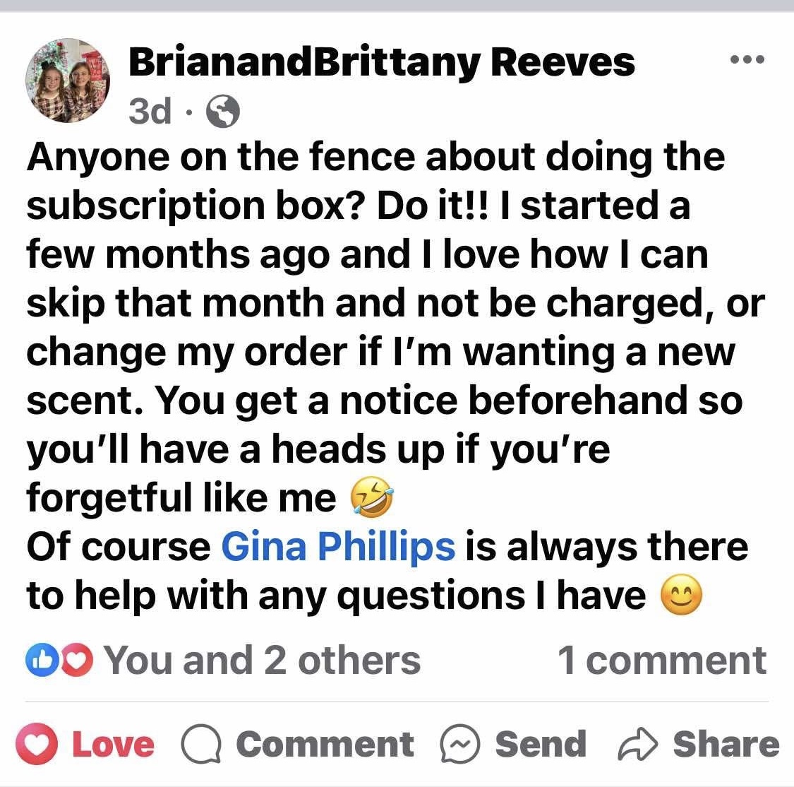 TopangaScentsPerferredCustomerTestimony TopangaScentsPerferredCustomerTestimony