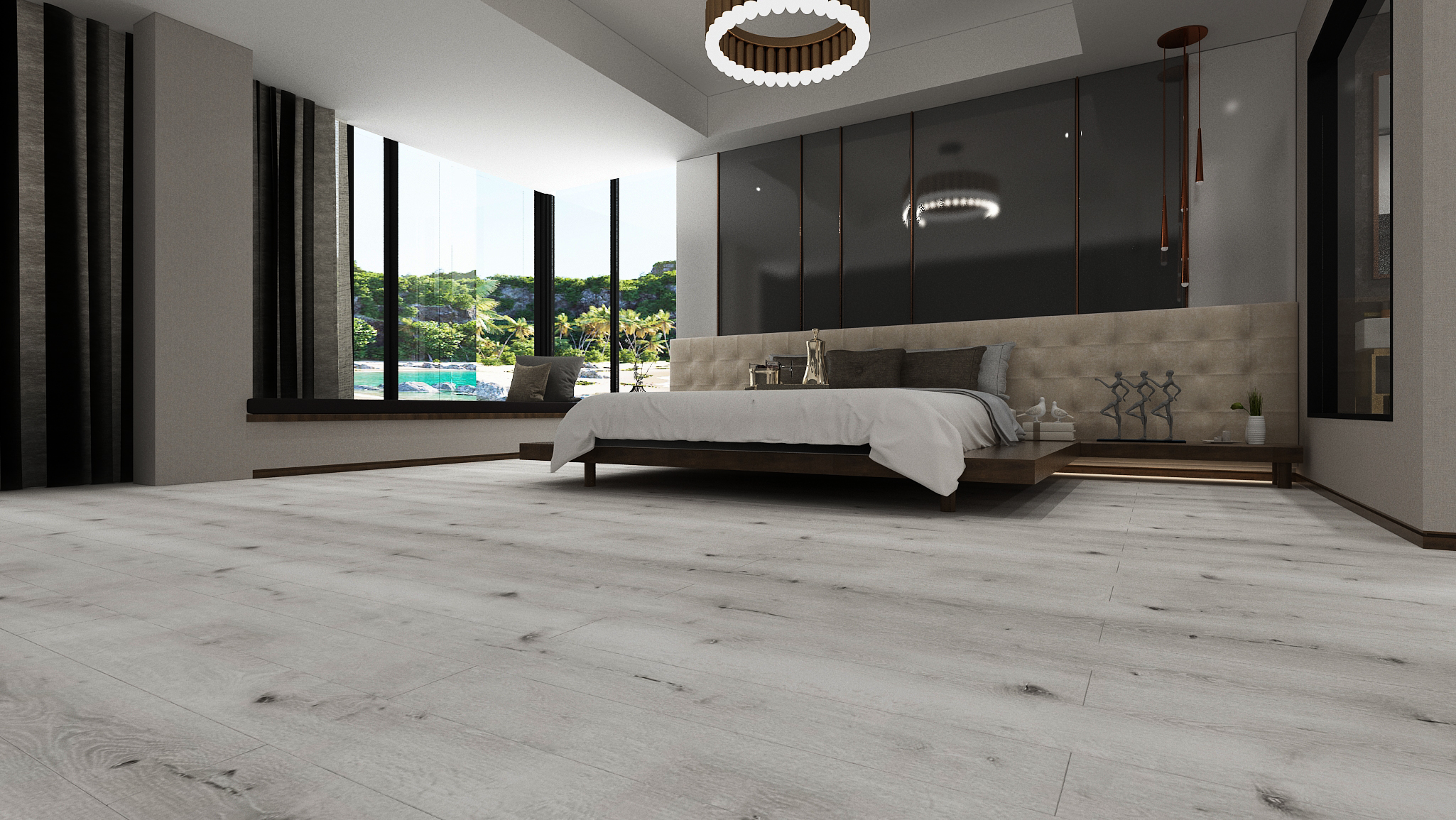 Veloce Series in a warm contemporary space