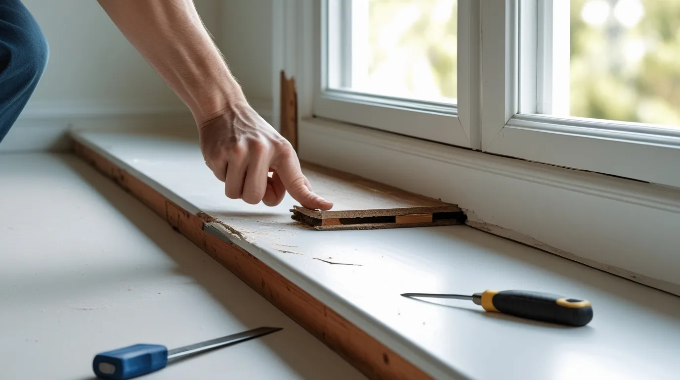 Time To Replace A Window Sill Time To Replace A Window Sill