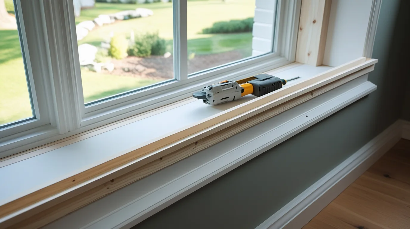Installing A New Wooden Window Sill The Right Way Installing A New Wooden Window Sill The Right Way