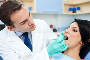 A relaxed patient having a treatment