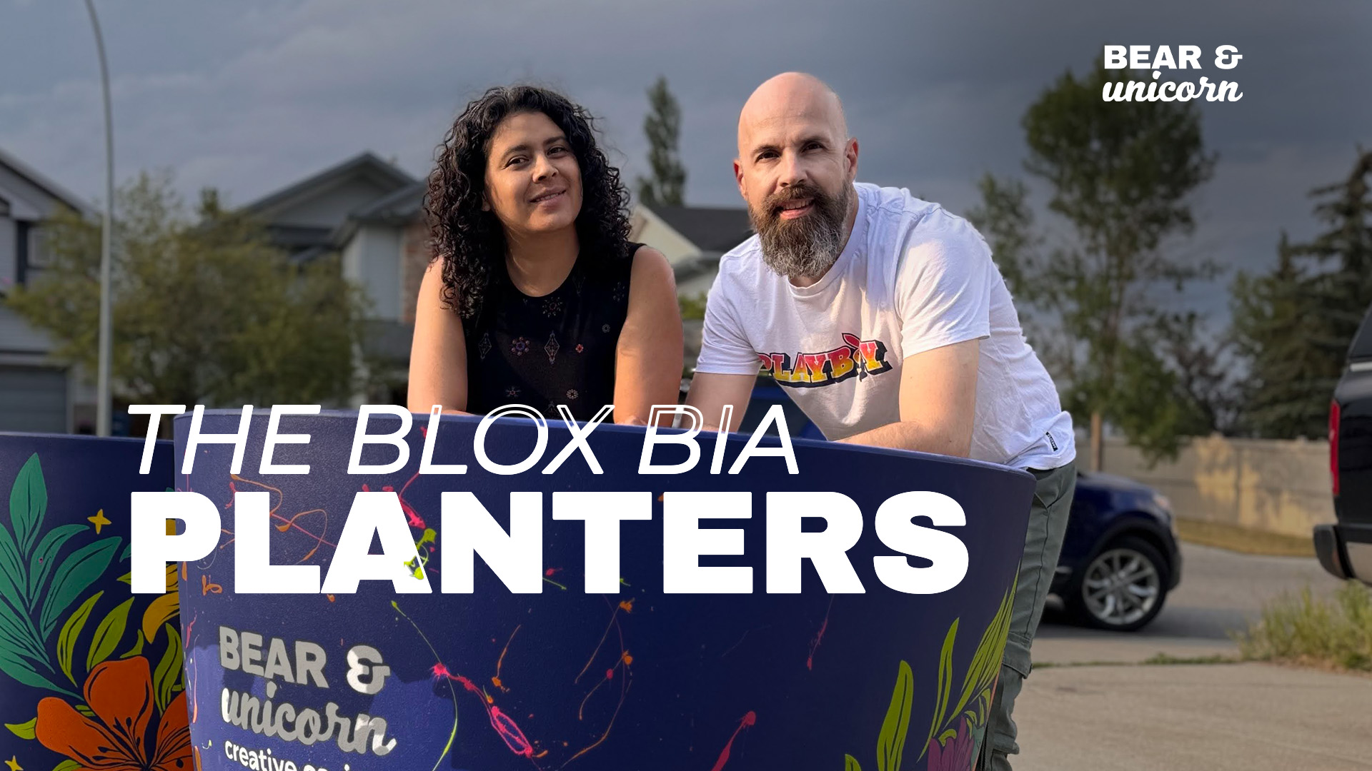 The Blox Public Art Downtown Calgary Beautification Project