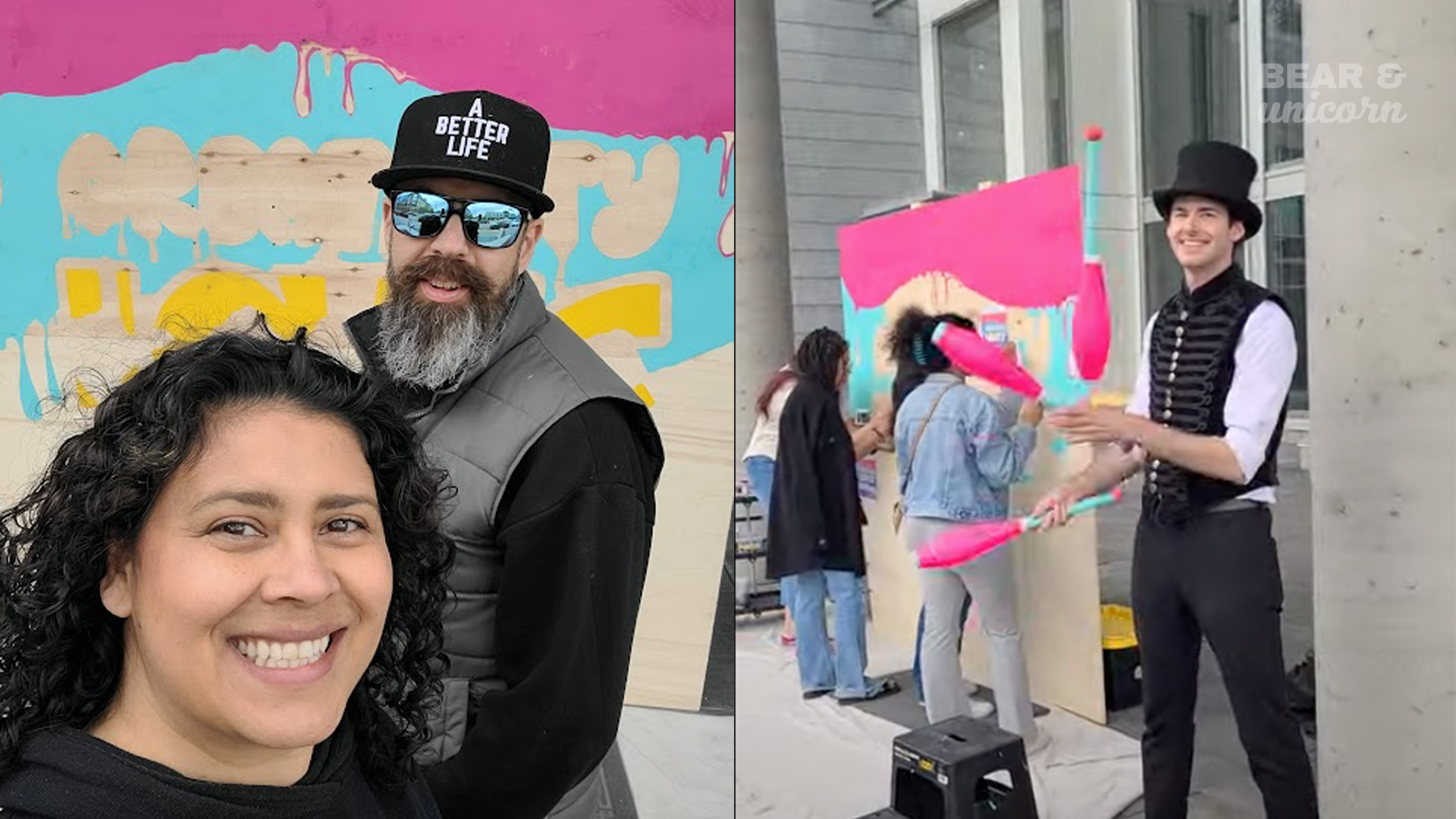 People painting at Inglewood DIY Fest 2025 Community mural People painting at Inglewood DIY Fest 2025 Community mural