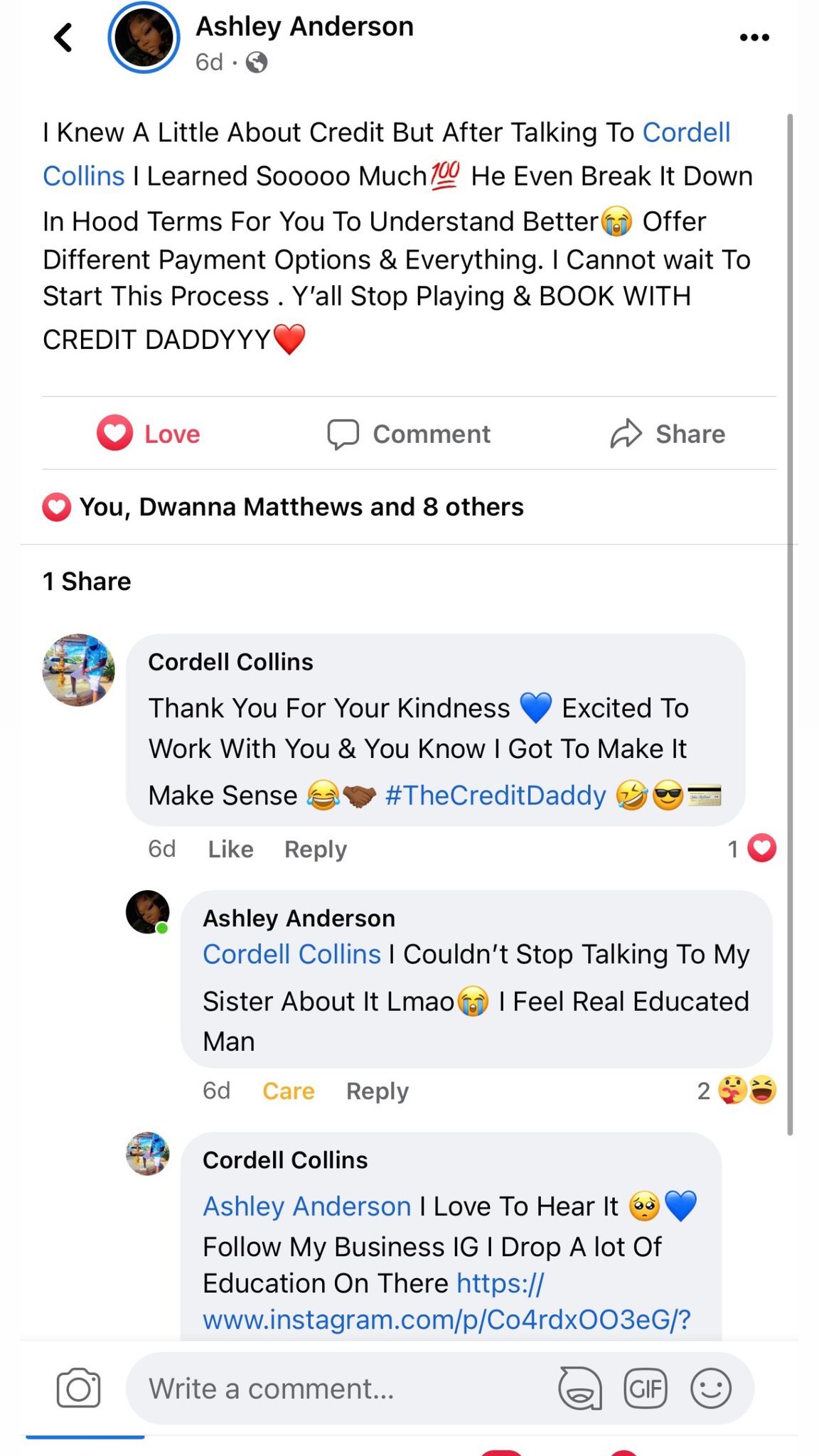 Client Testimonial 8