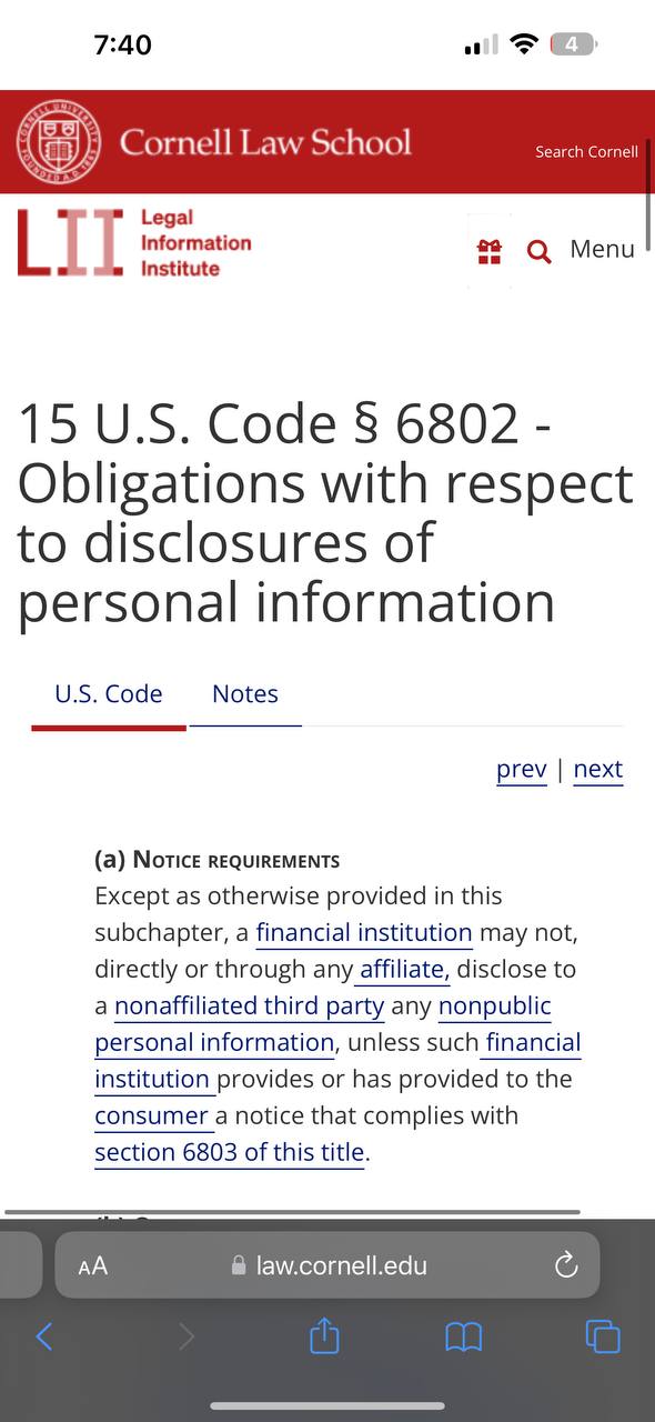 ChexSystems & Early Warnings Process