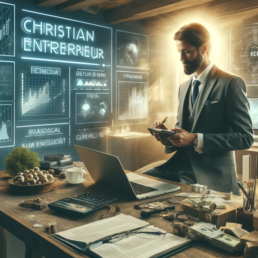 Christian Entrepreneur with money