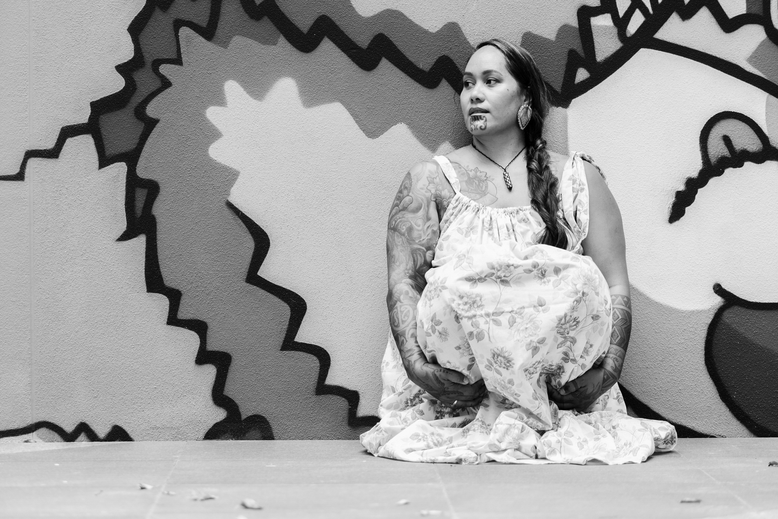 Photo of maori lady