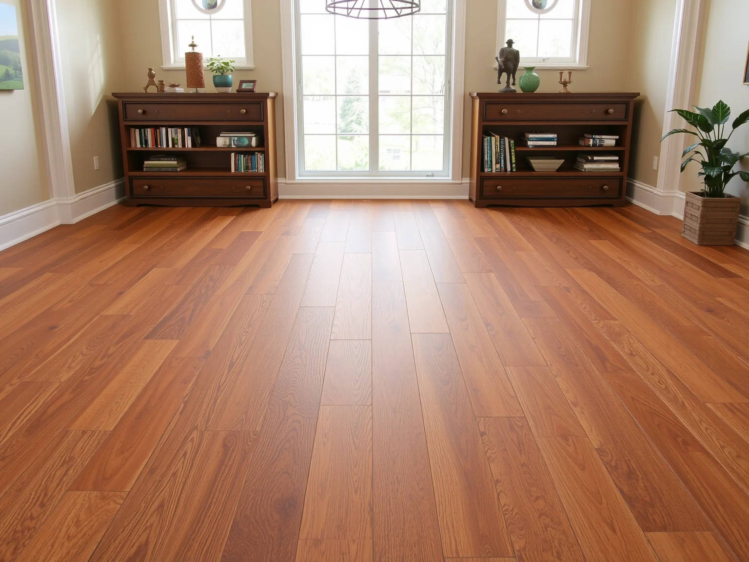 Focused shot during a Flooring Installation process