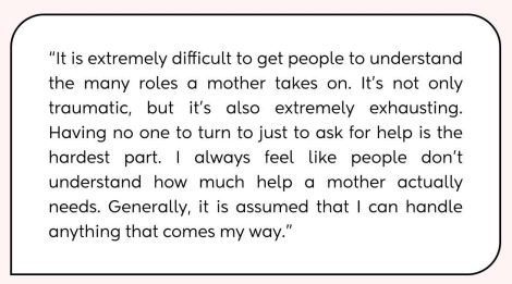 "It's assumed I can handle anything that can come my way"