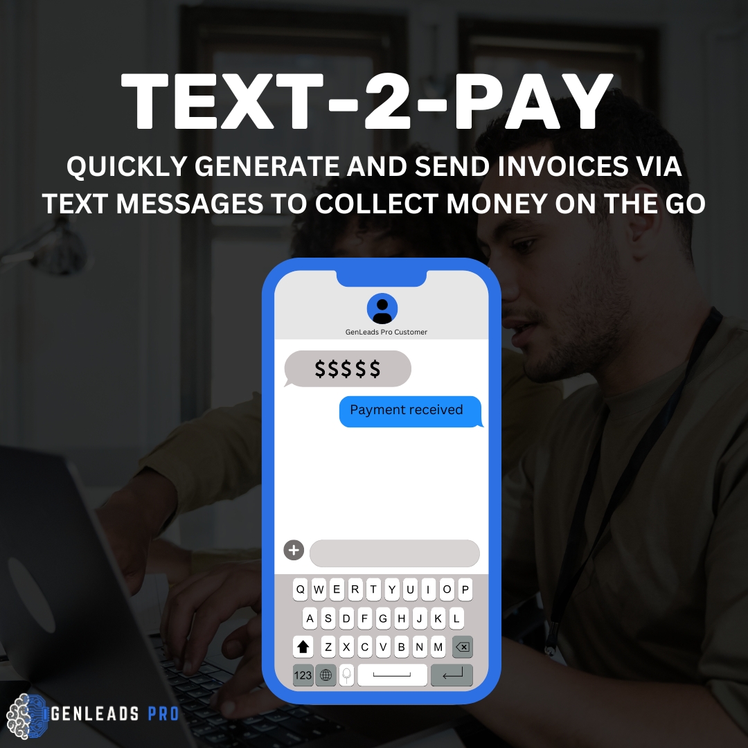 text-to-pay genleads pro 