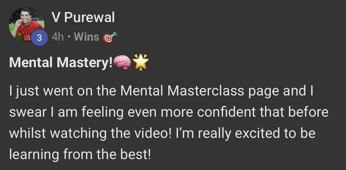 V Purewal: Mental Mastery