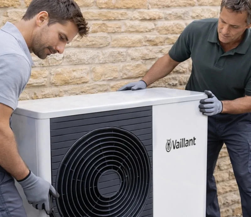 air source heat pumps frome