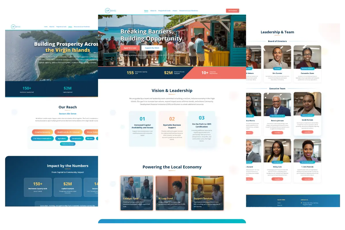 CIFVI.org - Non-Profit Lending Platform
