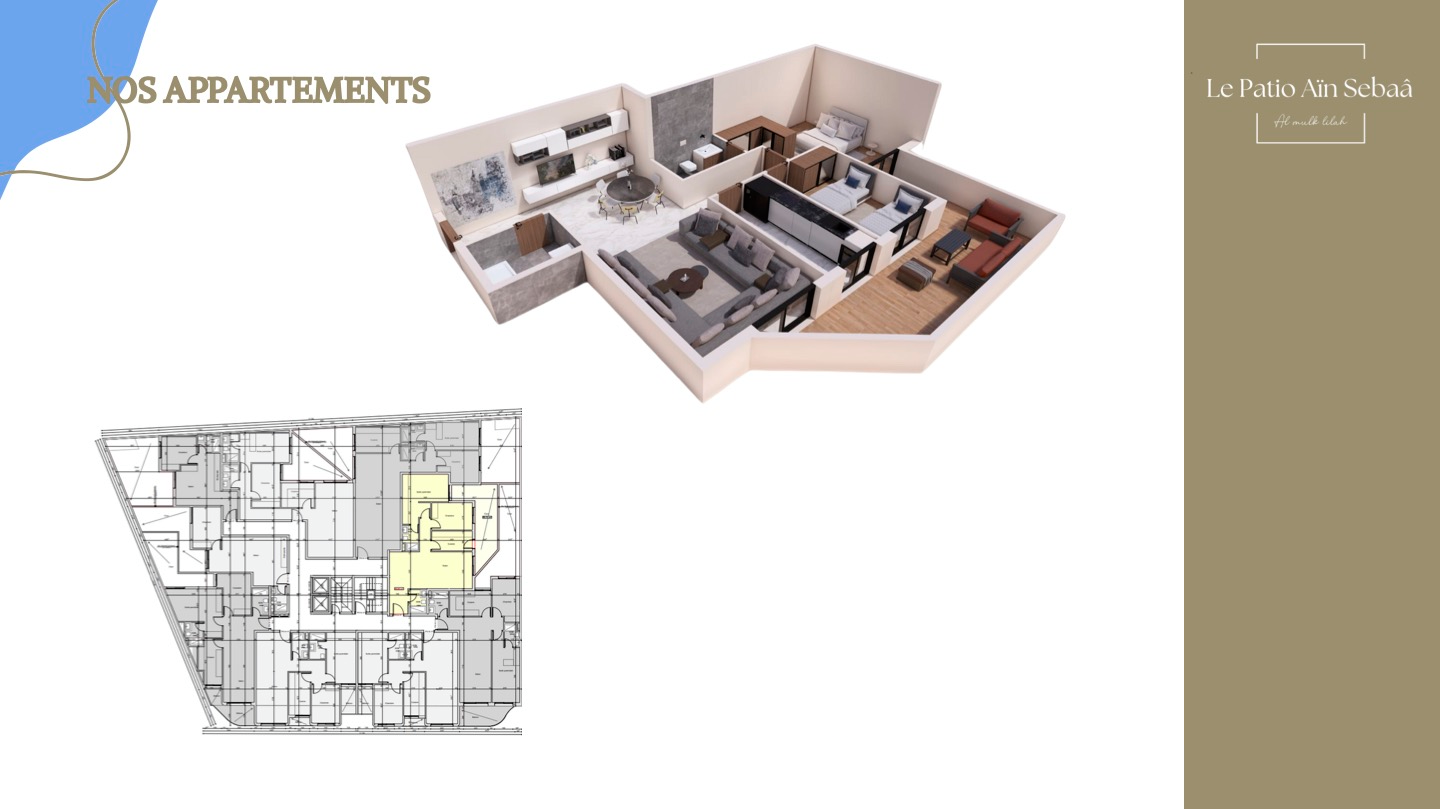 Plans 2 Chambres