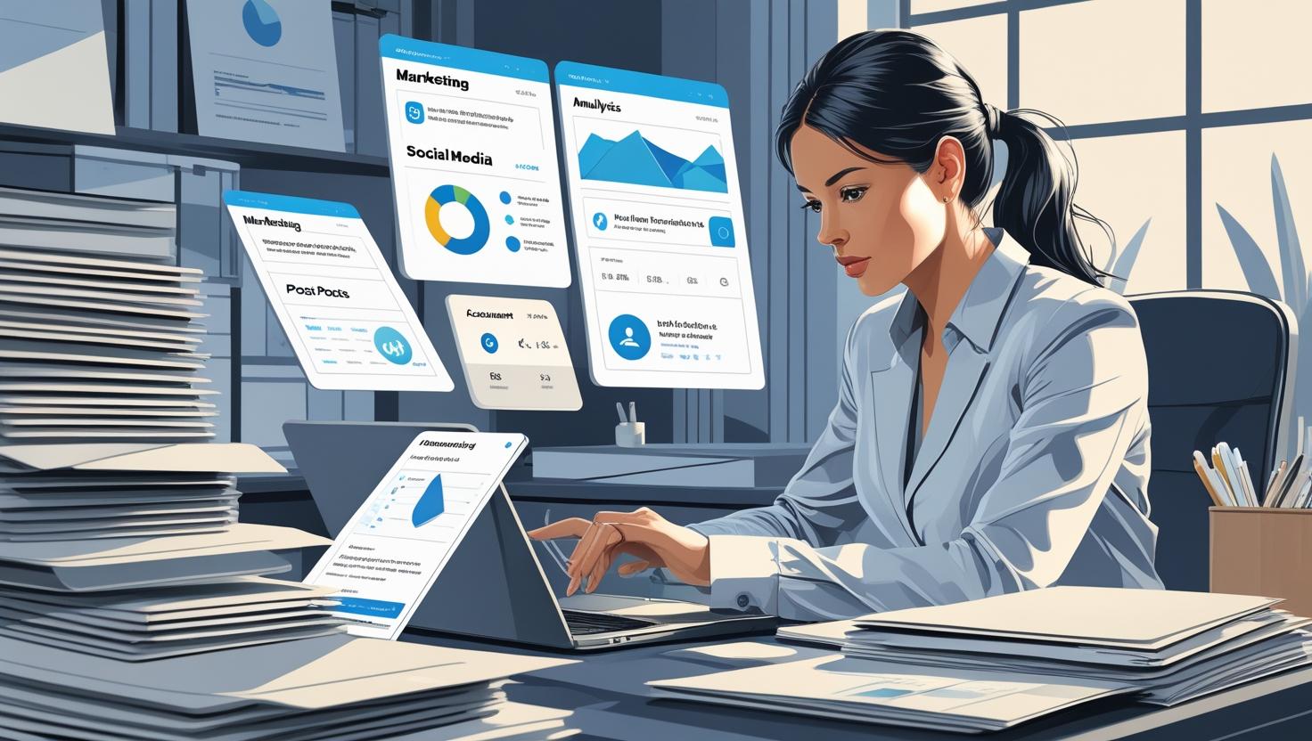 Accountang managing marketing with some help from SmartFirm