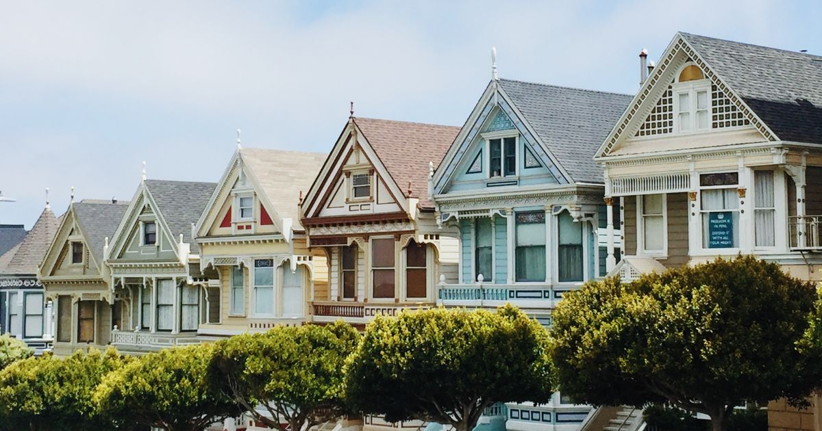 different color houses different color houses