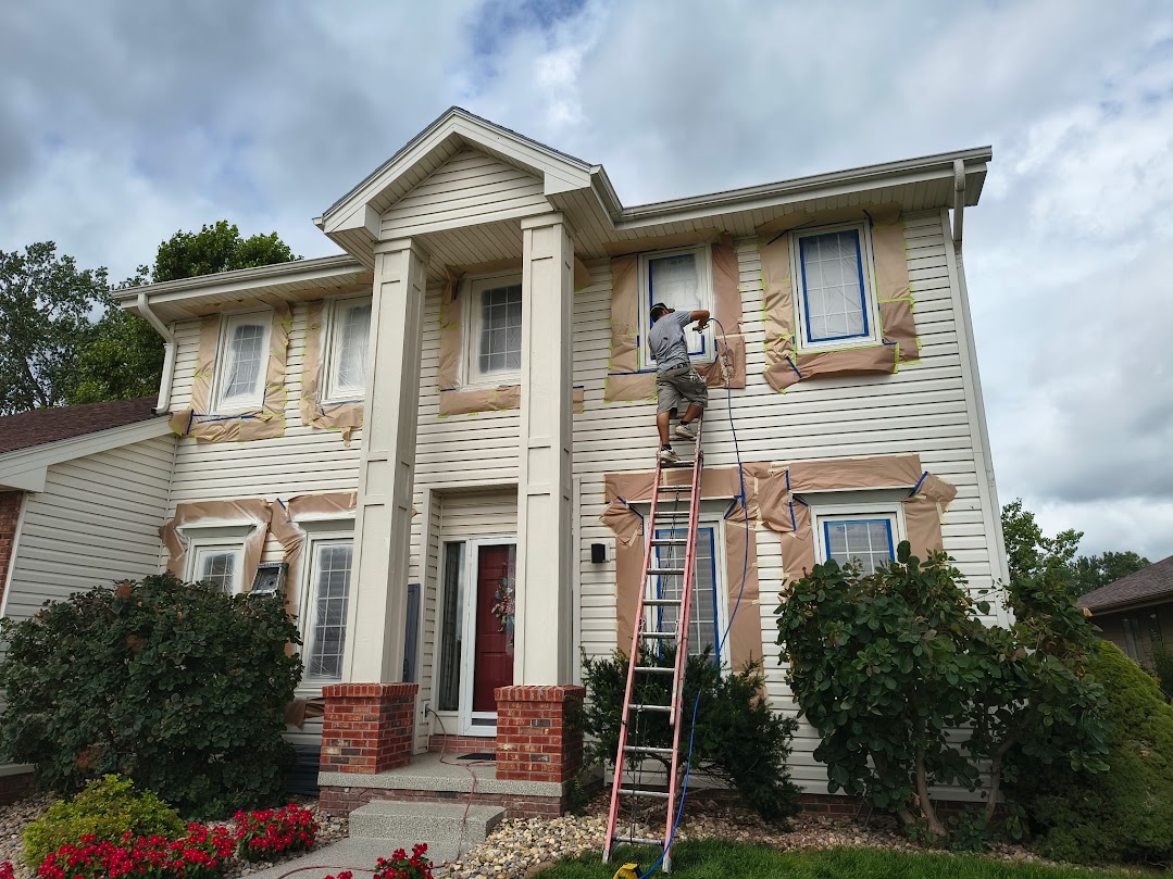 Exterior painting in S 22nd St by JRR Painting LLC Before Project Exterior painting in S 22nd St by JRR Painting LLC Before Project
