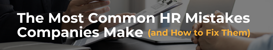 Common HR Mistakes