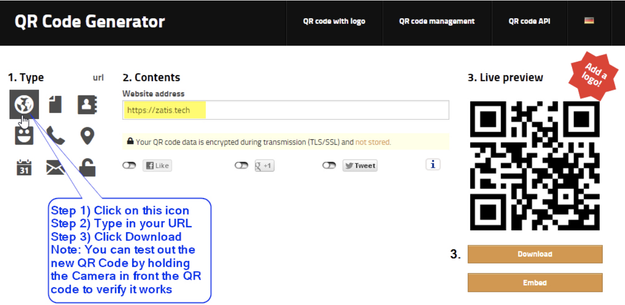 QR Code Generator