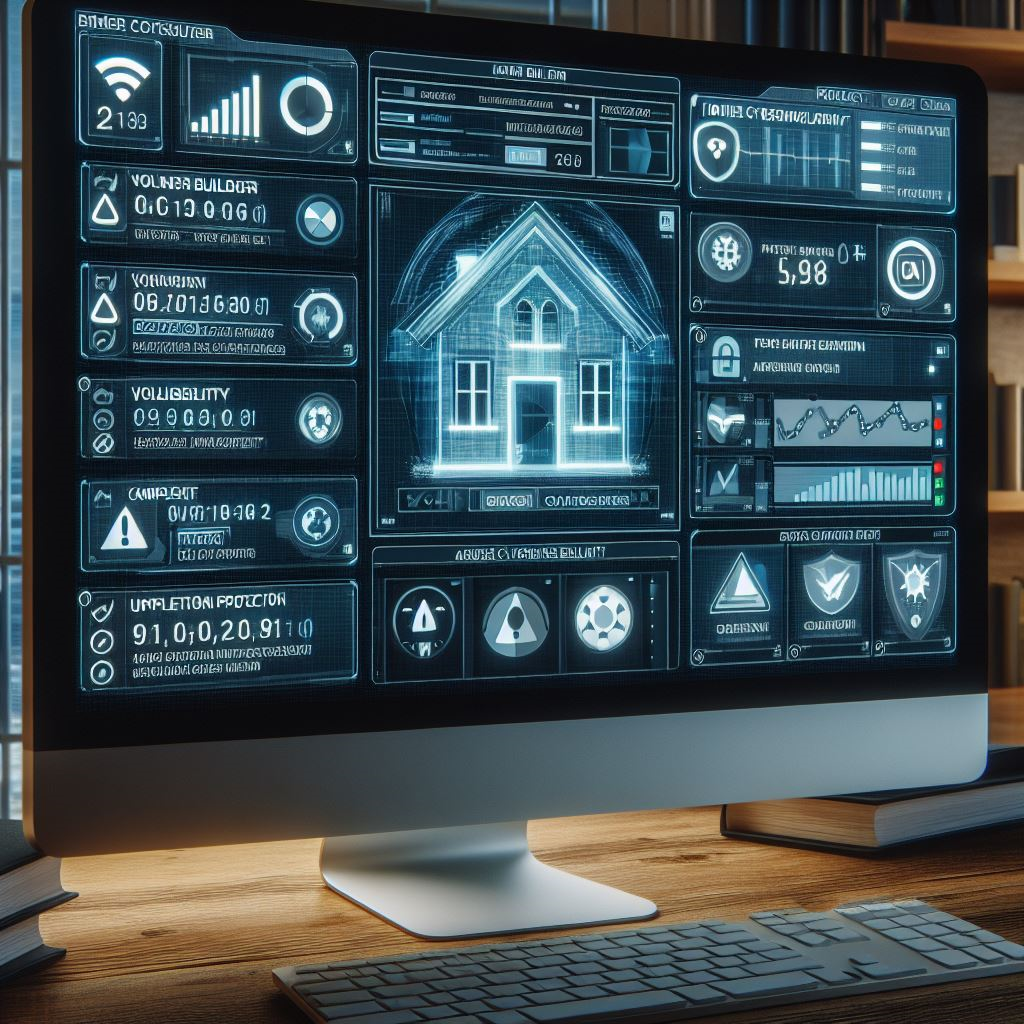 Picture showing early detection cybersecurity systems for a construction company