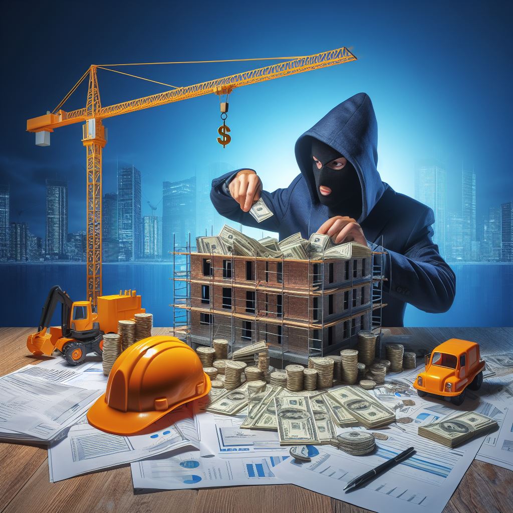 Picture showing construction company assets that need to be safeguarded from hackers