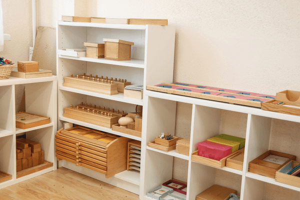 Montessori classroom ready for school 