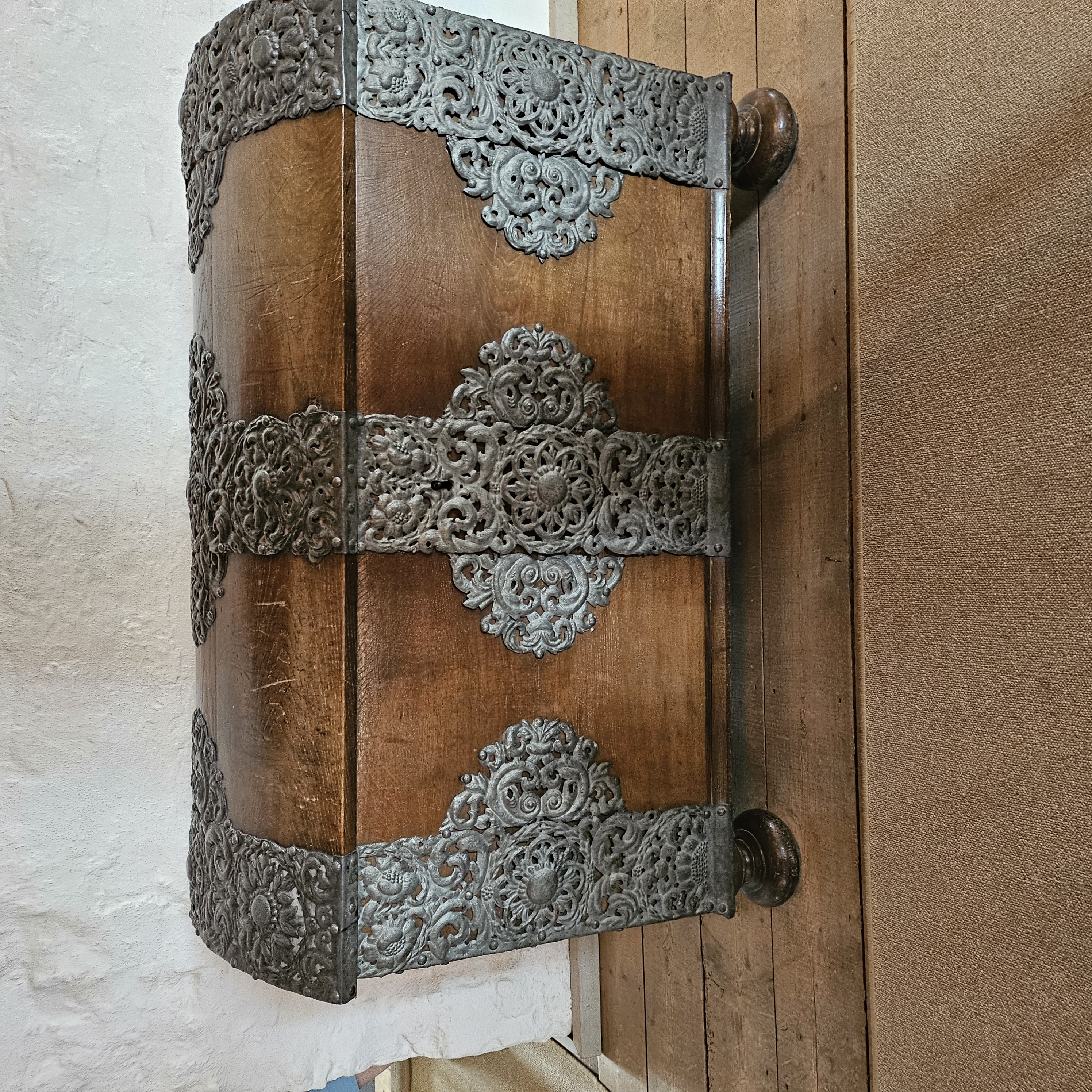 Beautiful handcrafted wooden chest showcasing fine craftsmanship and attention to detail, perfect for promoting trades expertise online Beautiful handcrafted wooden chest showcasing fine craftsmanship and attention to detail, perfect for promoting trades expertise online