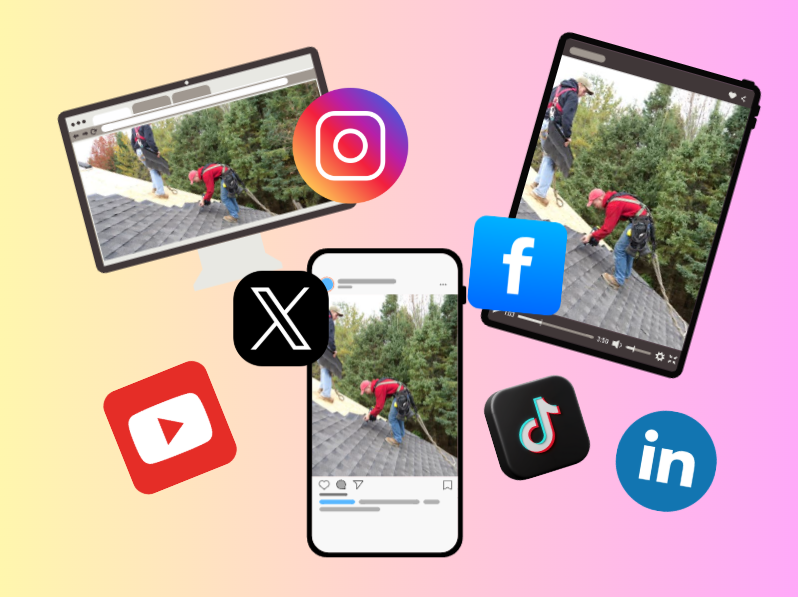 Repurpose image on various social media platforms Repurpose image on various social media platforms