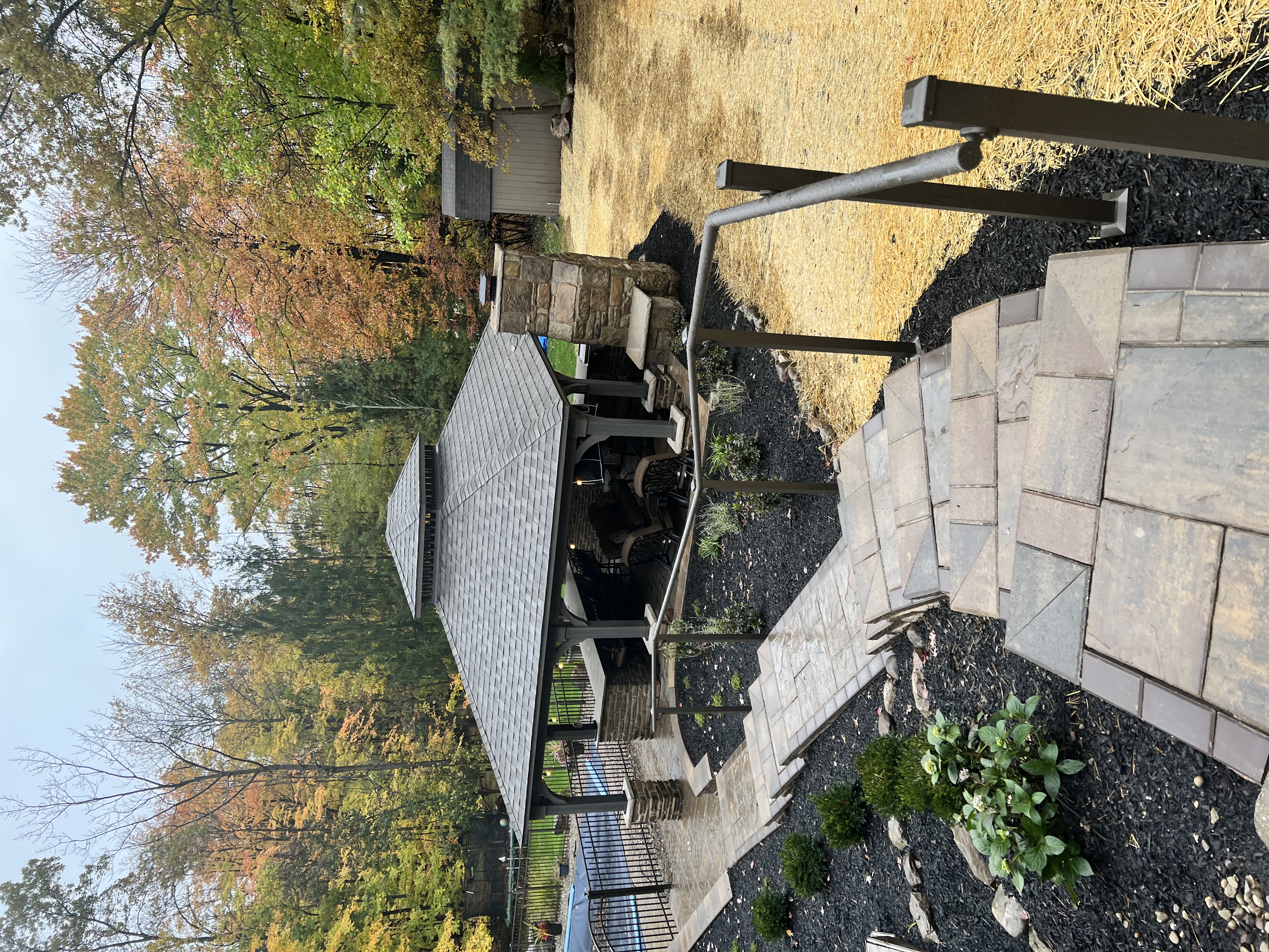 Gardener working