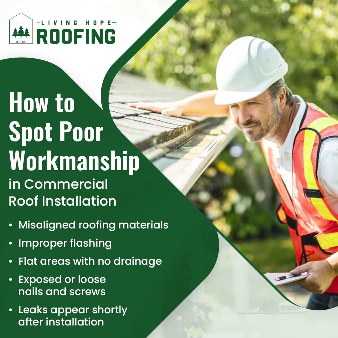 How to Spot Poor Workmanship in a Commercial Roof Installation How to Spot Poor Workmanship in a Commercial Roof Installation