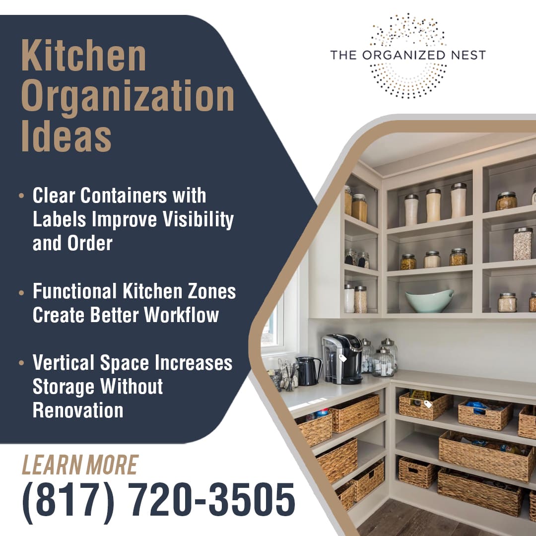 The Organized Nest offer customized home organizing services The Organized Nest offer customized home organizing services