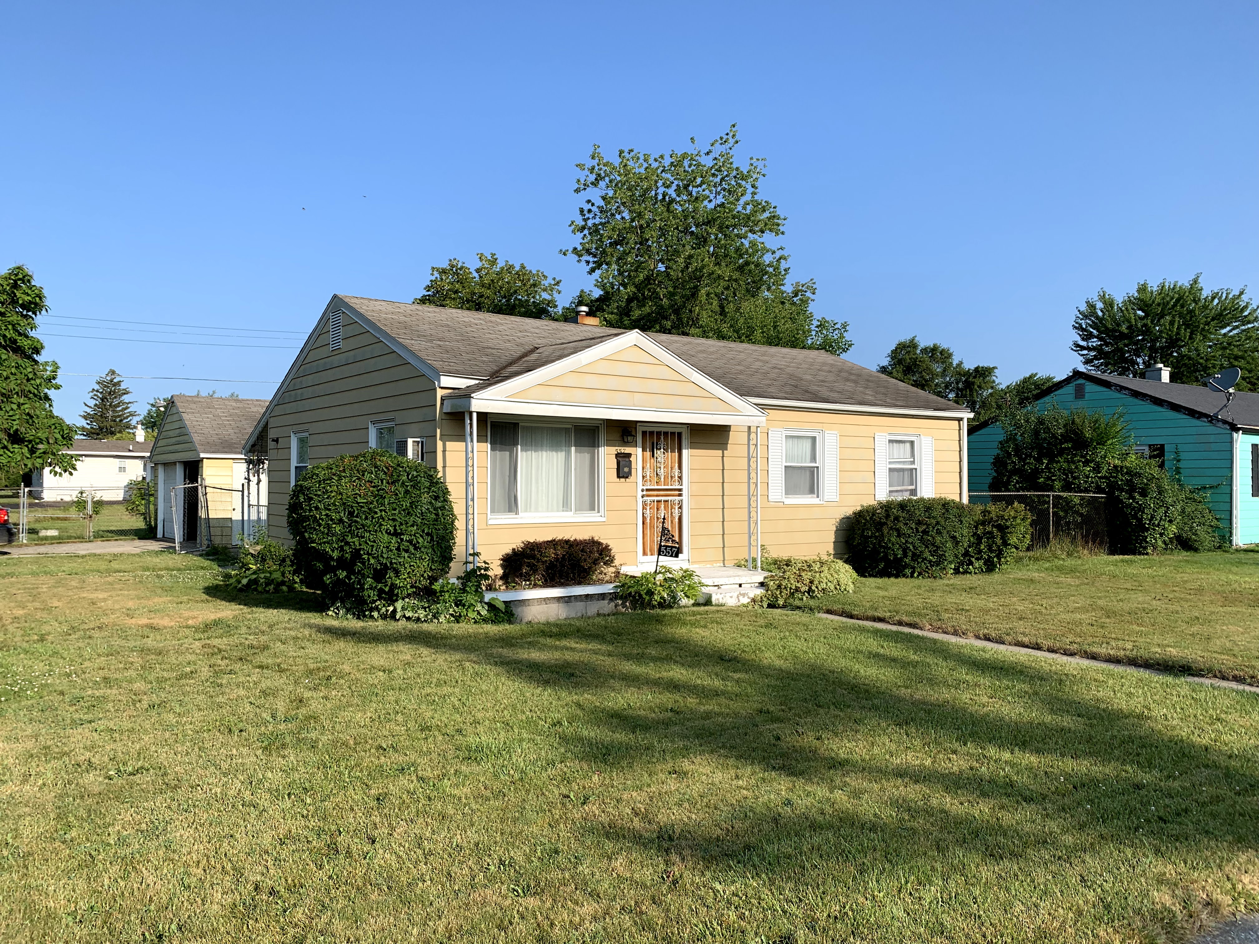 Smaller but elegantly installed roof