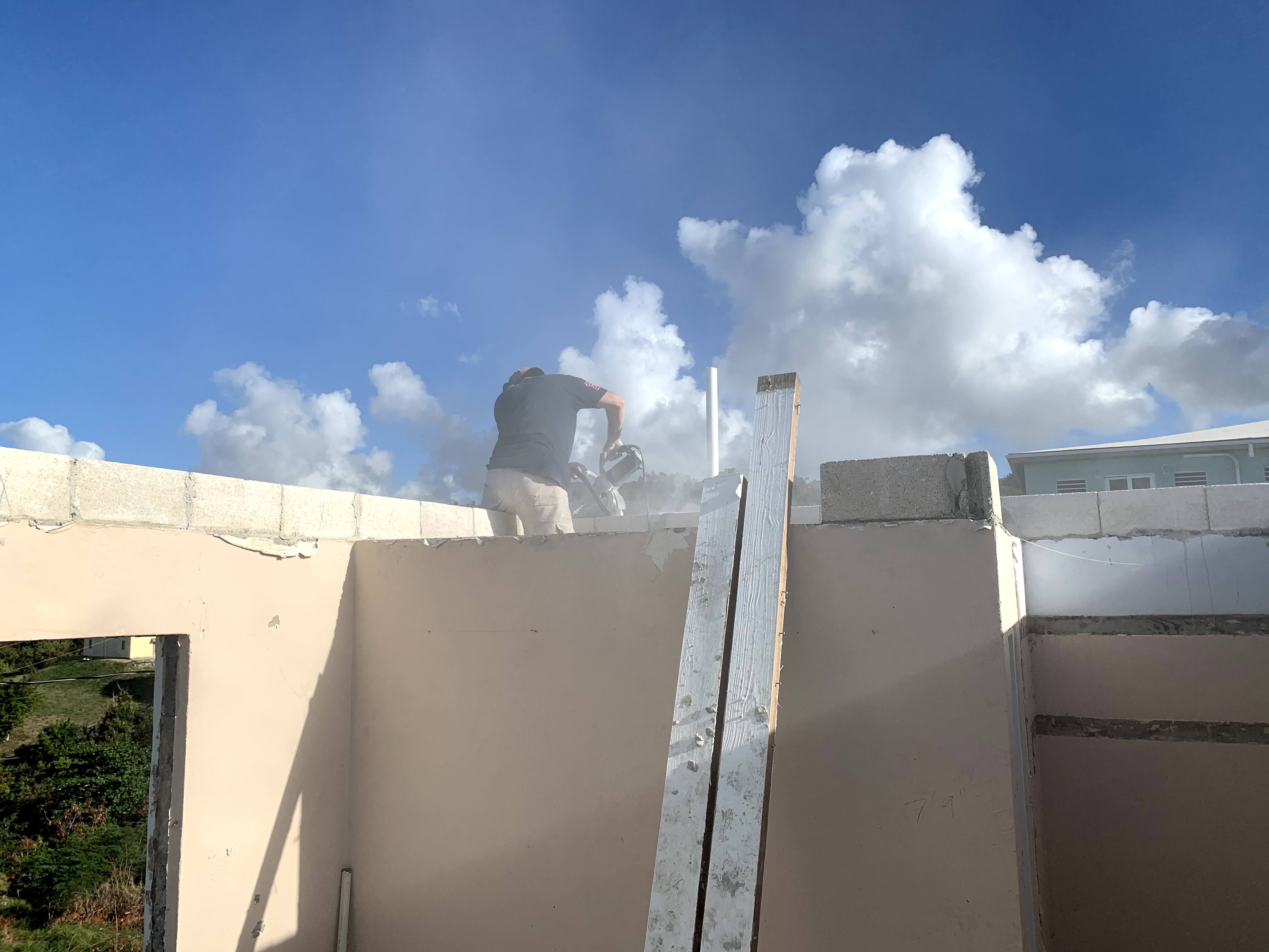 Fast Fix team member hard at work, pt. 1