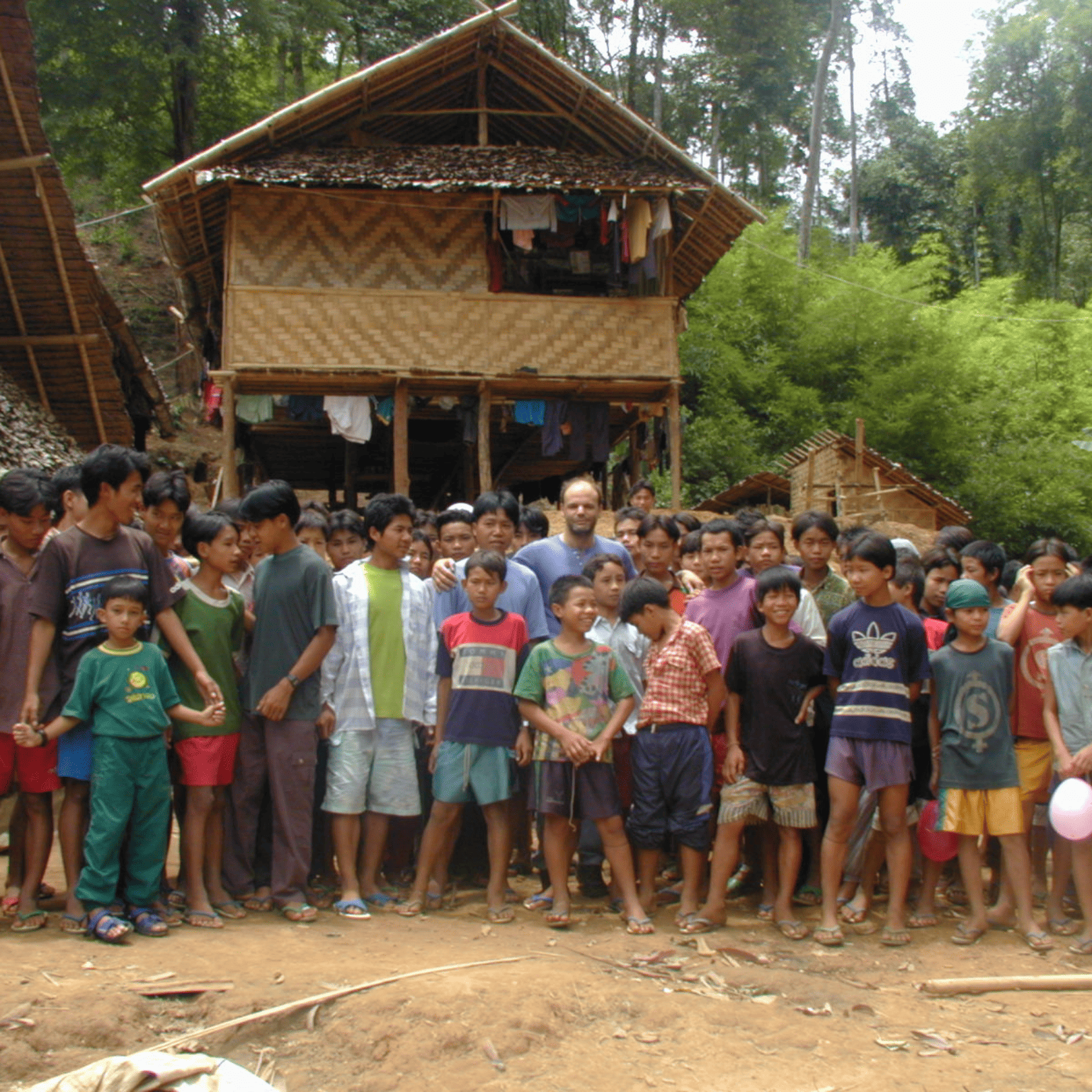 Ed at Boy’s Orphanage on the Thai Burmese Border