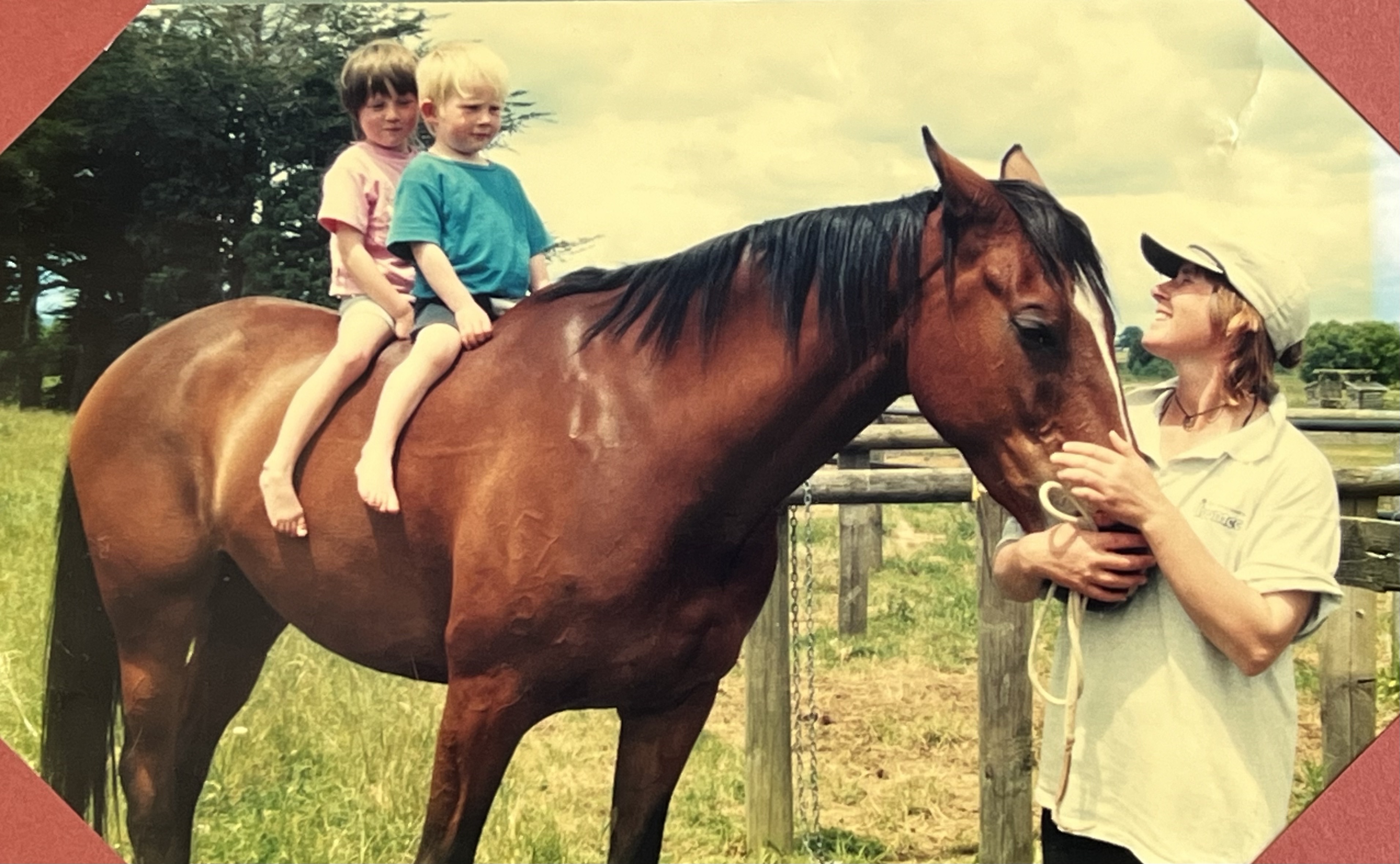 Laurrel with the children