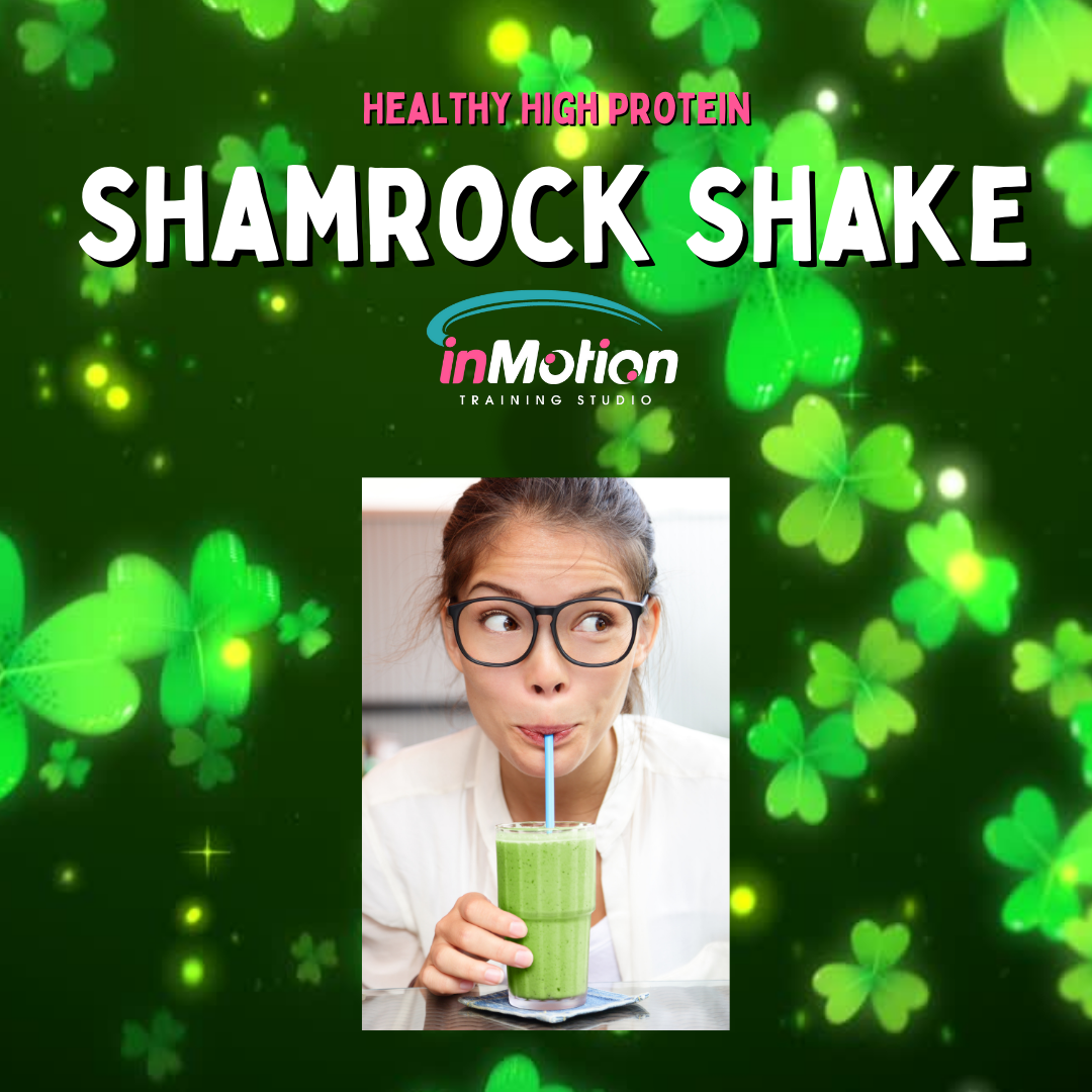 Healthy Green Shamrock Shake or smoothie