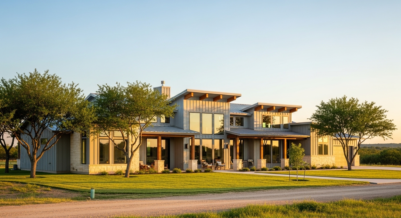 Front yard of a Dallas Texas home with updated landscaping, new front door, and clean driveway Front yard of a Dallas Texas home with updated landscaping, new front door, and clean driveway