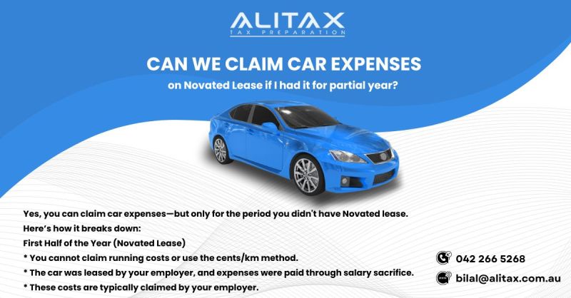Australian employee checking eligibility to claim car expenses after a novated lease ends using the cents per kilometre method. Australian employee checking eligibility to claim car expenses after a novated lease ends using the cents per kilometre method.