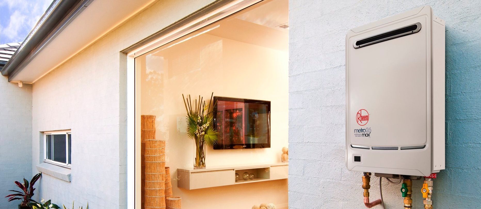 Gas hot water system