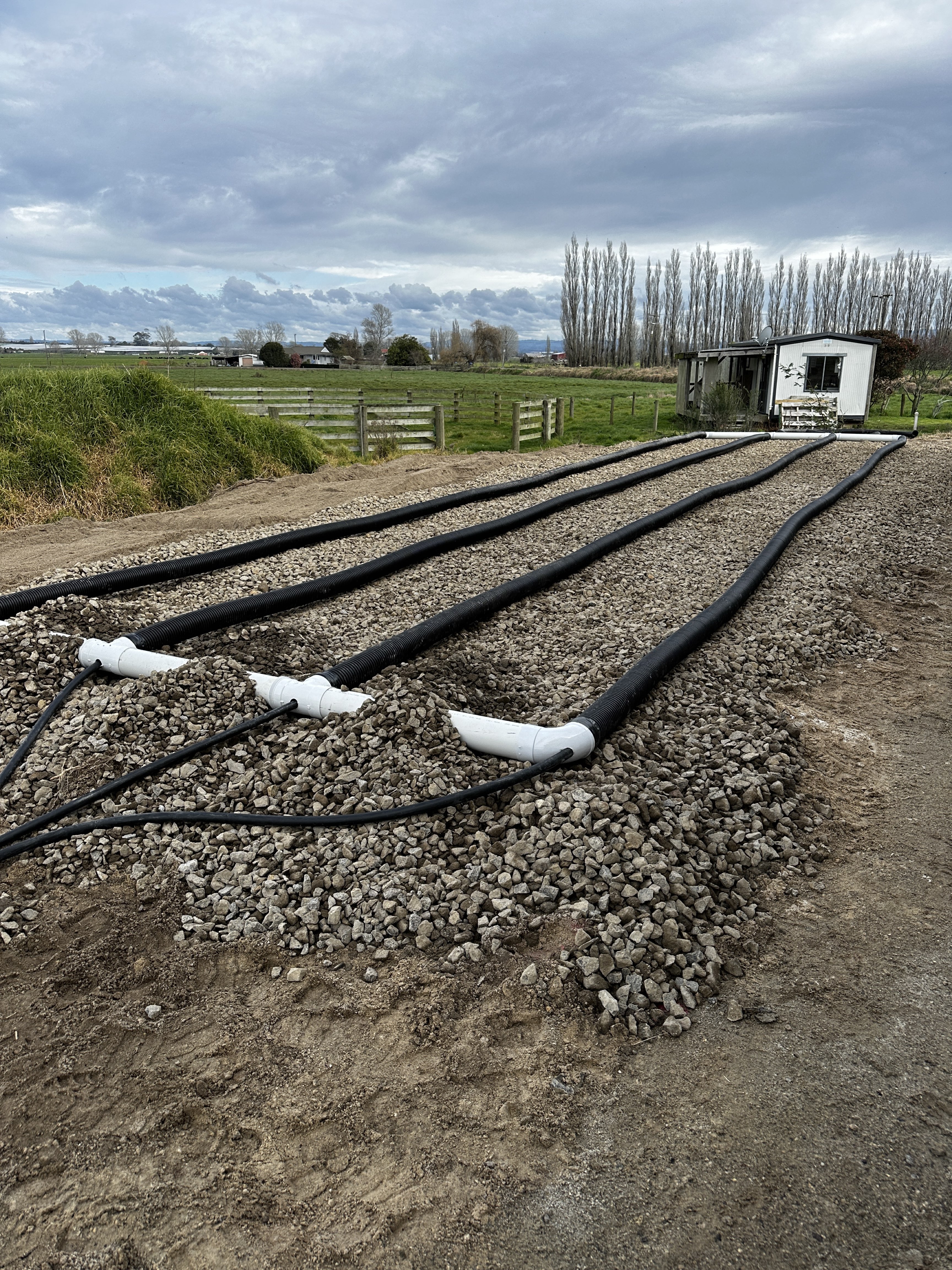 Drain laying Papamoa