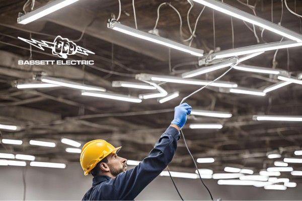 new lighting systems installation