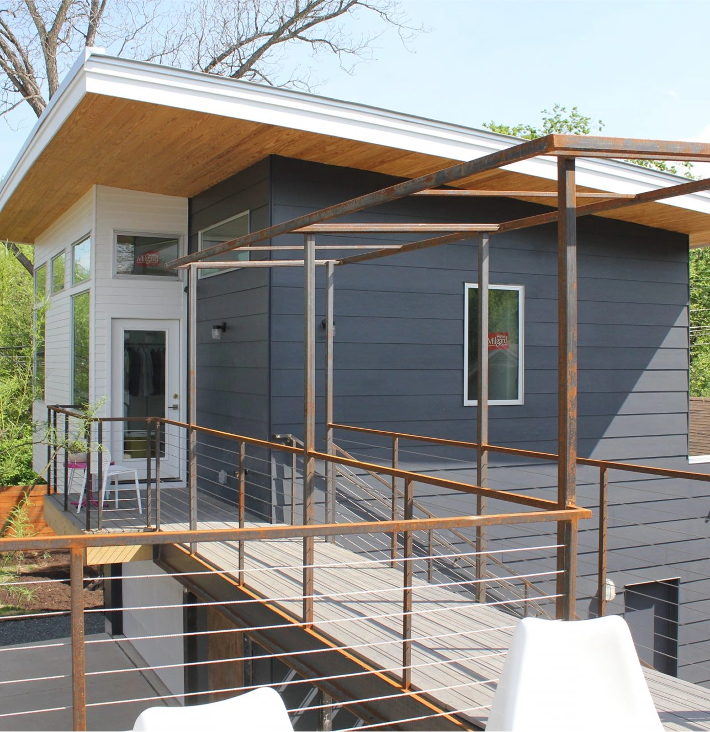 Modern house exterior